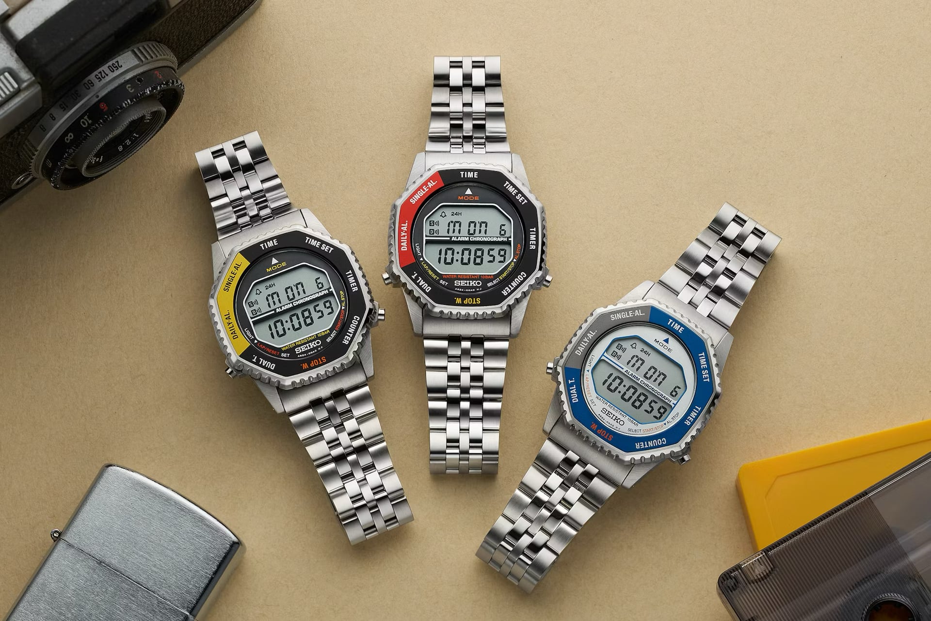 SEIKO Digital Alarm Chronograph “Rotocall” การกลับมาของนาฬิกา